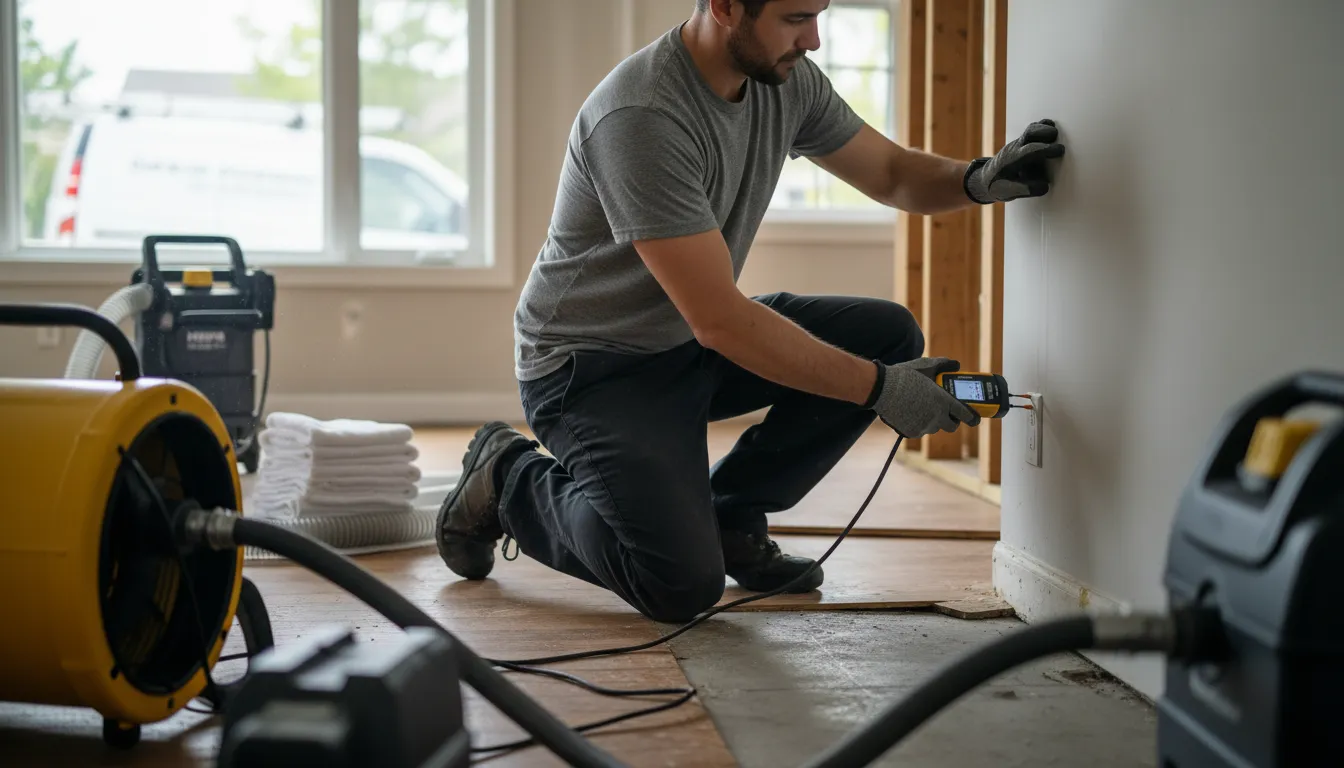 Water Damage in West Milton